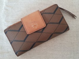 Fossil, Diamond Pattern, Card Wallet - £19.18 GBP