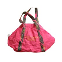 NWT Victoria&#39;s Secret Pink Floral Jungle Duffel Travel Bag Zip Up - £15.96 GBP