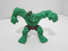 Marvel Super Hero Squad Incredible Hulk Action Figure Hasbro 2008 brown shorts - £3.90 GBP