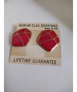 Vintage Aurum Clad Earrings - £7.82 GBP
