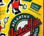 Jocks &amp; Jills Menu Atlanta Georgia Sports Grill Doc Rivers Randy Wittmann  - £26.83 GBP