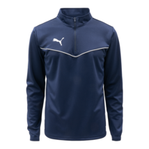 Puma TeamRise 1/4 Zip Jacket Men&#39;s Sportswear Jacket Casual Navy NWT 657... - $56.61