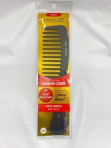 Pinccat Professional Heat Resistant Large Handle Wide Tooth Carbon Comb - AHCB18 - £2.07 GBP