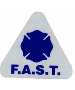 F.A.S.T. Firefighter Assisted Search Team REFLECTIVE Triangle HELMET DEC... - £3.06 GBP