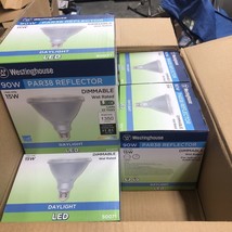 Westinghouse 65W-Equi BR30 Flood Dim Cool White LED Bulb Med-Base 6 pack - £19.13 GBP