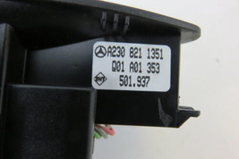 Mercedes R230 SL55 SL500 switch, window, drivers left master, 2308211351 - $62.63