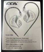 CCA CRA in Ear Monitor Headphones Ultra-Thin Diaphragm Dynamic Driver IE... - $37.95 CAD