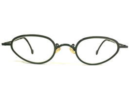 Vintage la Eyeworks Eyeglasses Frames BIG MINI 418 Green Round 43-25-135 - £55.88 GBP
