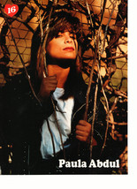 Paula Abdul teen magazine pinup clipping by the tree branches Tiger Beat Bop - £2.79 GBP