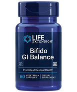 BIFIDO GI BALANCE PROBIOTICS GUT &amp; DIGESTIVE HEALTH 25mg 60 Caps LIFE EX... - $17.59