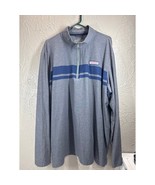 Vineyard Vines Edgartown Shep Shirt Stretch Striped Pullover Gray Mens S... - $557.80 MXN