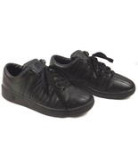 K-Swiss Classic Black Leather Low Casual Athletic Sneakers Mens Size 8.5... - £23.34 GBP