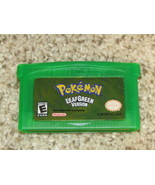 Pokemon LeafGreen GBA Gameboy Advance Video Game Cartridge Excellent Con... - £12.56 GBP