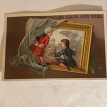 Niagara Gloss Stitch Victorian Trade Card Quack Medicine VTC 1 - £8.69 GBP
