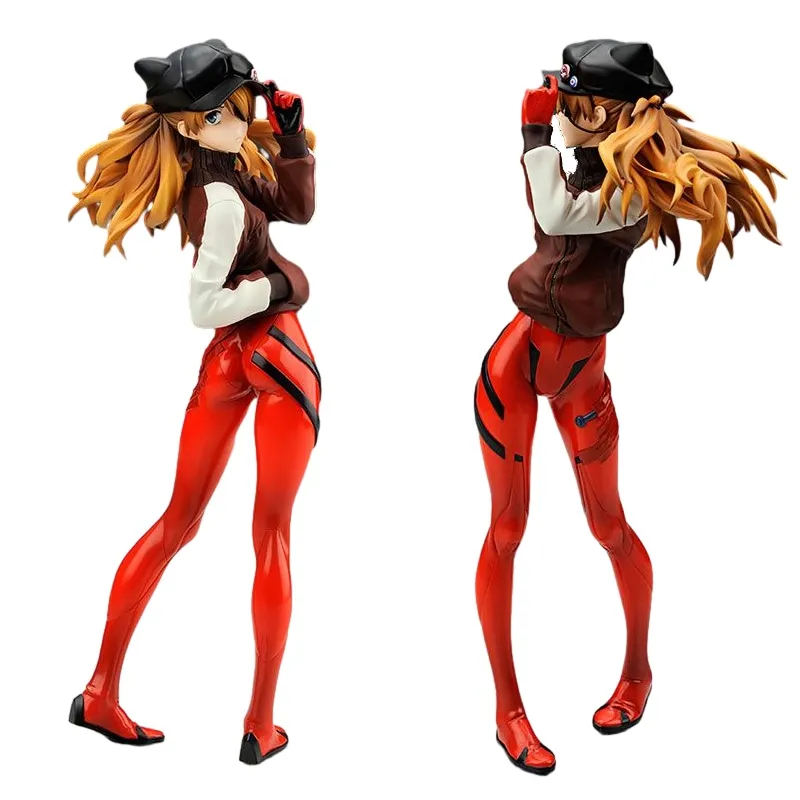 22cm Neon Genesis Evangelion Anime Figure EVA Asuka Langley Soryu Action Figures - £12.23 GBP+