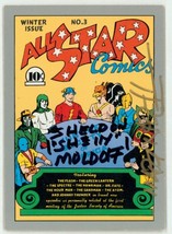 Sheldon Moldoff &amp; Mart Nodell SIGNED All-Star Comics #3 DC 1991 Art Card 1st JSA - £77.66 GBP