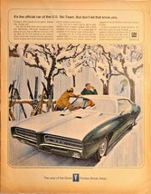 Pontiac GTO Automobile US Ski team Break Away Snow 350 HP 1969 Vintage P... - $182.59 MXN