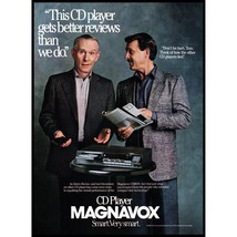 1988 Magnavox CD Player Vintage Print Ad Smothers Brothers Audiophile Wall Art - $10.97