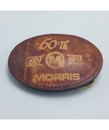 Vintage 1989  MORRIS 60th Anniversary Belt Buckle- Numbered 3 3/4&quot; x 2 5/8&quot; - $15.79