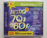 Karaoke Party: Retro 70s &amp; 80s (CD+G, 2004, 2 Disc Set, Madacy) - $19.79