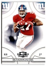 2008 Donruss Threads #80 Brandon Jacobs - $1.73