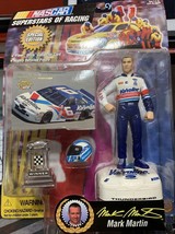 NASCAR 1997 SUPERSTARS OF RACING SPECIAL EDITION MARK MARTIN FIGURINE - $145.15 MXN