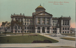 Lucas Country Court House and Public Library Toledo Ohio Vintage Postcards - $1.75