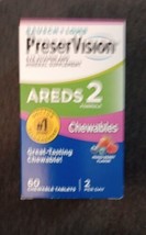 Bausch + Lomb PreserVision Areds 2 Chewables Mixed Berry Flavor 60 Tab (NO15) - £28.02 GBP