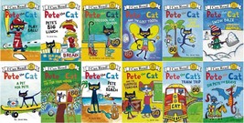 James Dean&#39;s Pete The Cat Series My First Readers Collection 1-12 Brand New - £41.01 GBP