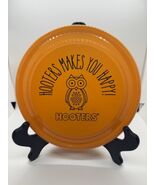 Hooters Flying Disc Frisbee 9” Orange Vinyl Owl - $12.26 CAD