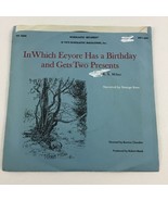 Scholastic Records Eeyore Birthday Presents 33 RPM Musical Story Vintage... - £23.33 GBP