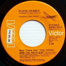 Floyd Cramer - Main Theme From &quot;The Young And The Restless&quot; / Boogie..[7&quot; Promo] - £1.78 GBP