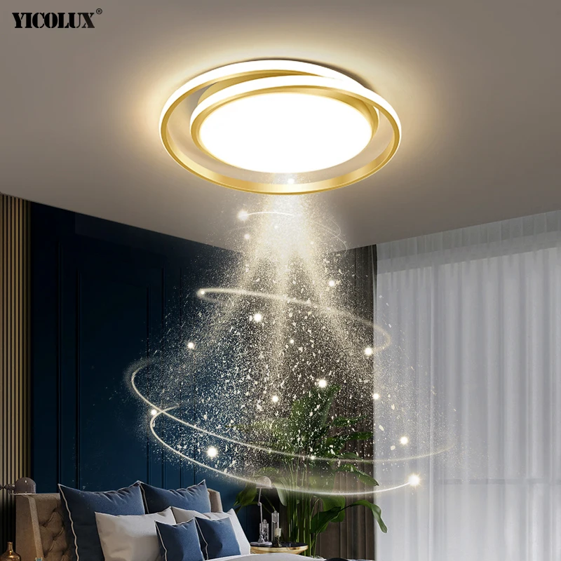 Round lamps LED Modern Chandelier Lights Living Dining Room Bedroom Home... - $49.19+