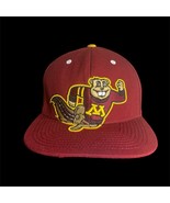 Rear Minnesota Golden Gophers  Vintage Embroidery Zephyr Snapback Hat Ca... - $51.41