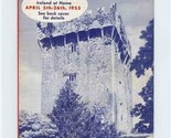 TWA Timetable Trans World Airlines TWA March 1953 Schedule Blarney Castle - £17.36 GBP