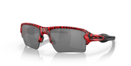 Oakley Flak 2.0 Xl Sunglasses OO9188-H259 Red Tiger Frame W/ Prizm Black Lens - £83.06 GBP