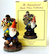 International Santa Claus Estonia Jouluvana SC68 Figurine in Box 2003 Gnome - £15.19 GBP