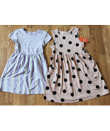 Girls Summer Dress Lot Wonder Nation (New), Cat &amp; Jack Medium 8 Pullover... - $10.69