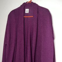 Vintage Helen Hsu Purple Cardigan Size 1X - £23.44 GBP