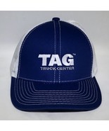 TAG Truck Center Memphis Tennessee Vintage Mesh Trucker Snapback Hat Cap - £15.14 GBP