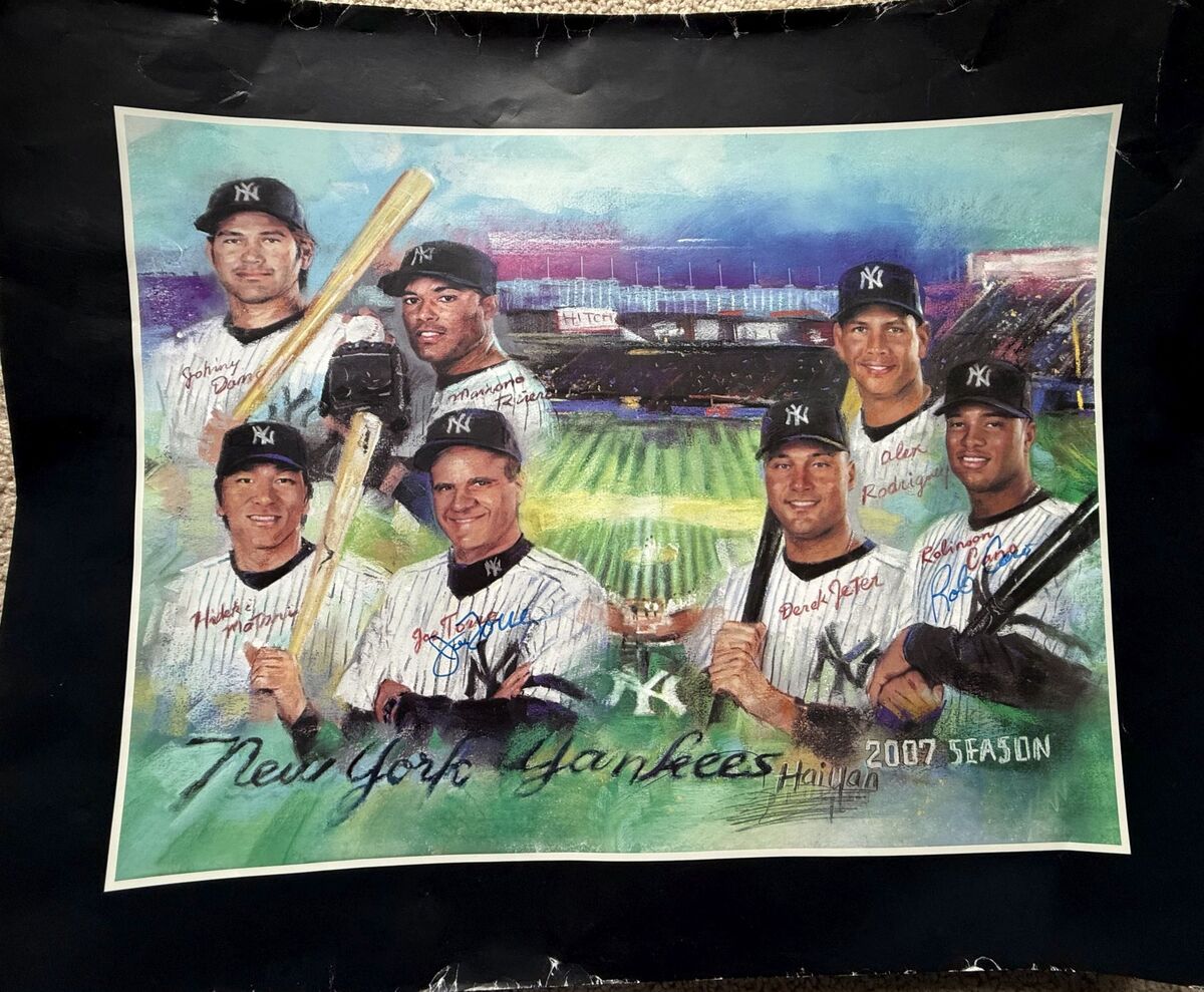Joe Torre &amp; Robinson Cano Autographed 16x20 Poster - New York Yankees - $99.99