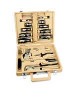 Brüder Mannesmann 24 Piece Tool Set Bamboo Case - £47.08 GBP