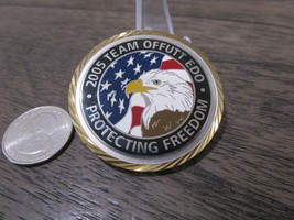 2005 Team Offutt EDO Protecting Freedom USAF USN USMC Army Challenge Coin #4937 - $8.90