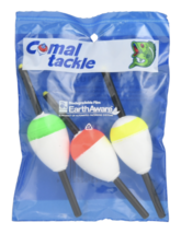 COMAL TACKLE 1.5" PEAR SLIP STICK FLOAT, PACK OF 3 FLOATS, FISHING GEAR - $5.49