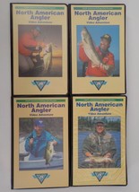 North American Angler Video Adventure Vintage VHS Volumes 1-4 Fishing Club EUC - $18.99