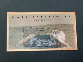 1997 Us $3 Mnh Og Stamp Souvenir Sheet #3178 Mars Pathfinder - £6.92 GBP