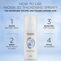 Nioxin 3D Styling Thickening Spray, 5.07 fl oz image 3