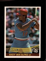 1984 Donruss #83 Andy Van Slyke Nmmt (Rc) Cardinals *SBA12910 - £4.21 GBP