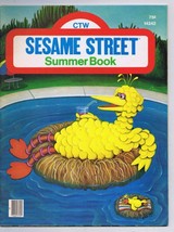 ORIGINAL Vintage 1977 Sesame Street Magazine Summer Book Big Bird - £15.56 GBP