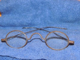 Antique Steel / Iron Eyeglasses handmade w hand cut lenses hand made 19t... - €46,22 EUR
